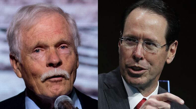 Ted Turner met with AT&T CEO Randall Stephenson a year ago to promise him AT&T would not mess with CNN's editorial independence and ensure the brands he create would be treated respectfully.