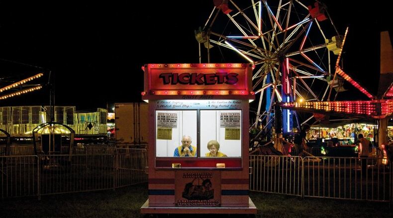 Two new ticket booths will be built at Jim Miller Park, 2245 Callaway Road, Marietta to reduce the wait time for ticket purchases. AJC file photo