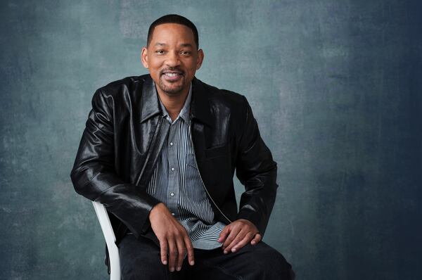 Will Smith poses for a portrait on Monday, March 17, 2025, in Los Angeles. (AP Photo/Chris Pizzello)