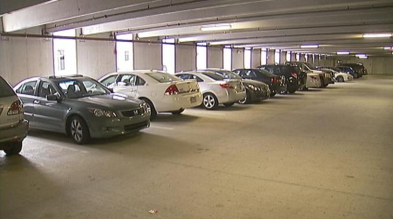 New parking deck fees near the Marietta Square will go into effect Feb. 1 by Cobb County Government. AJC file photo