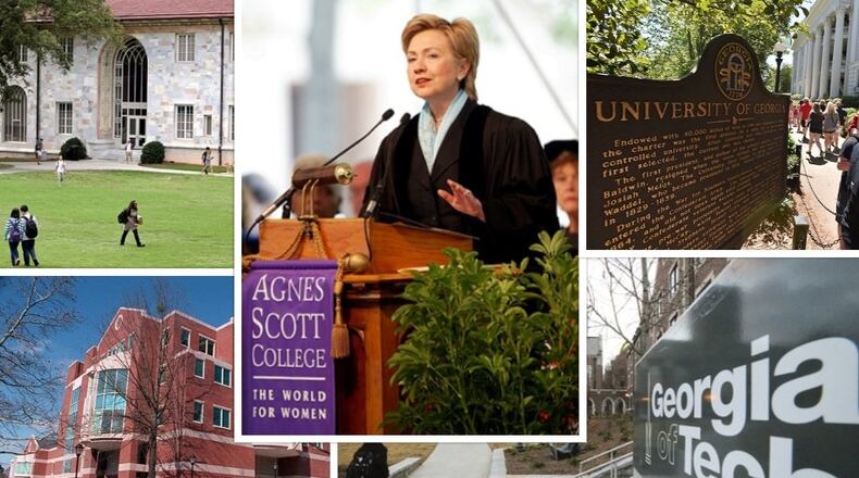 Emory University is the most difficult school to get into in Georgia, according to the 2016 Niche.com rankings.