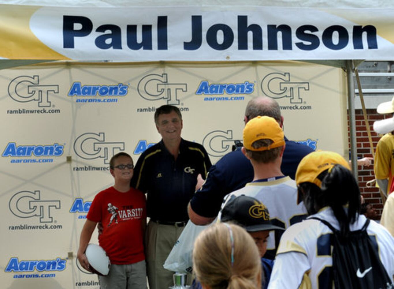 Georgia Tech football fan day