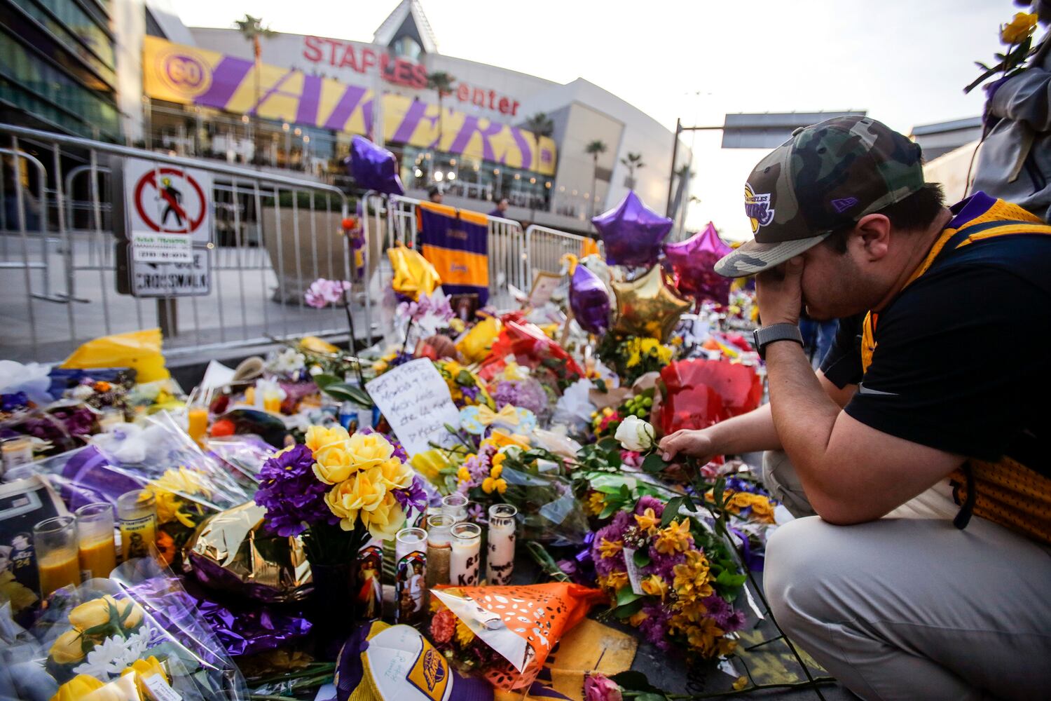 Photos: Lakers play first game since Kobe Bryant’s death