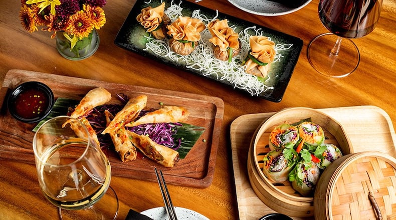 Here is a selection of the appetizers offered at Nan Thai Buckhead. (Courtesy of Dominique White)