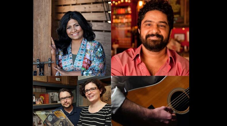 Meherwan Irani, Asha Gomez and Lance and April Ledbetter (from top right, counter-clockwise), were all named “Southerners of the Year.”