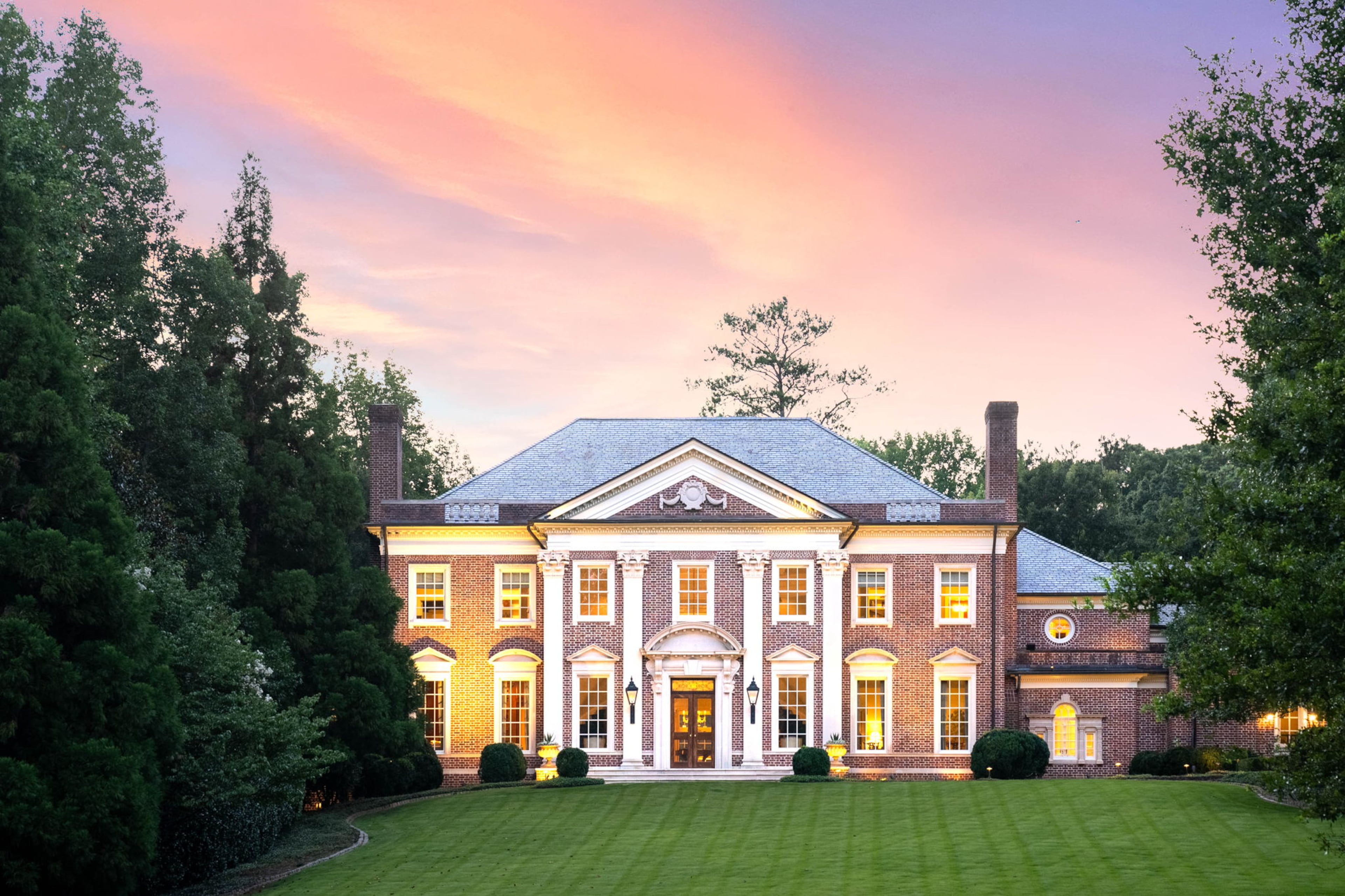 Sold for $12,865,000, the Buckhead property features over 14,000 square feet of living space in the main house alone.