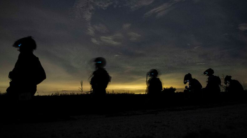 Two soldiers were killed and three were injured in an aircraft training near Coronado, California, on Thursday, an Army official said. (U.S. Air Force photo by Tech. Sgt. Sandra Welch)