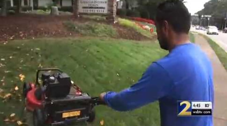 All three men are facing charges of aggravated assault and criminal attempt to commit armed robbery. “This is my work. I need (the lawnmower)," the victim, Eduardo Baizel told Channel 2.