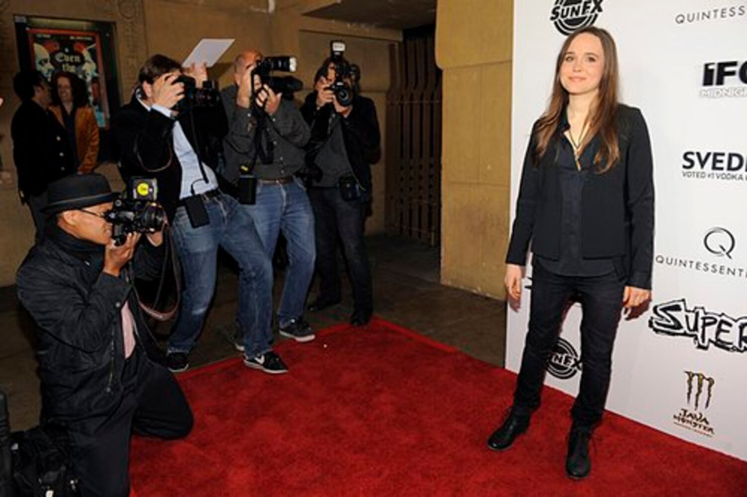 Premiere of "Super"