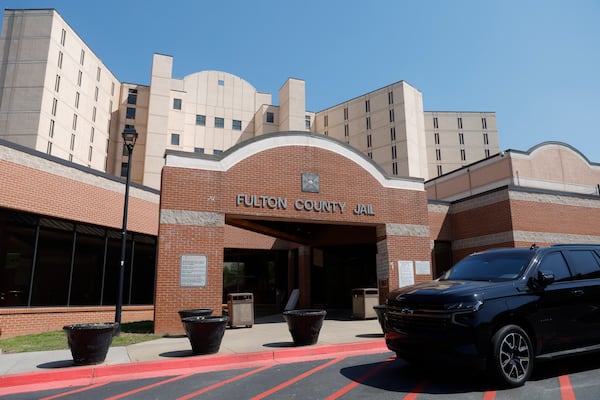 Views of the exterior of Fulton County Jail shown on Thursday, March 30, 2023. Plans for a new multibillion dollar facility are underway. (Natrice Miller/ natrice.miller@ajc.com)