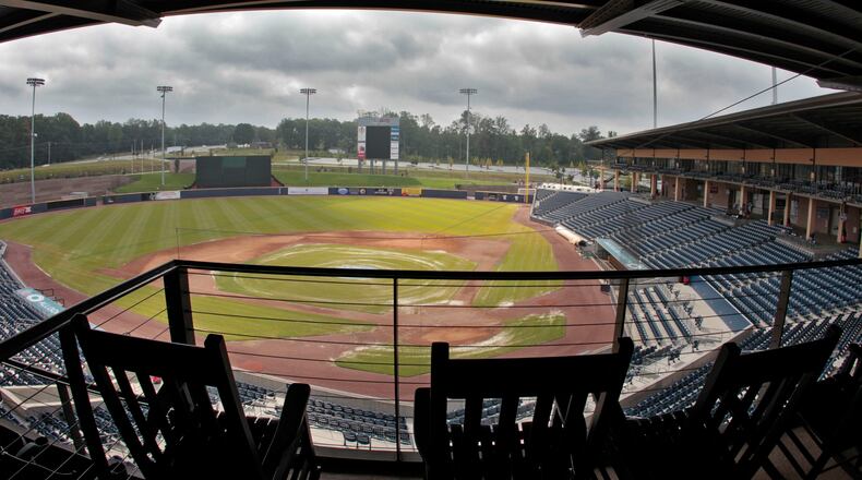 The Gwinnett Braves will have a new manager beginning Thursday. BOB ANDRES BANDRES@AJC.COM