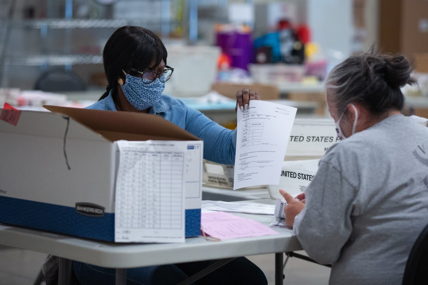 AAJC 111520 VOTE RECOUNT PHOTOS