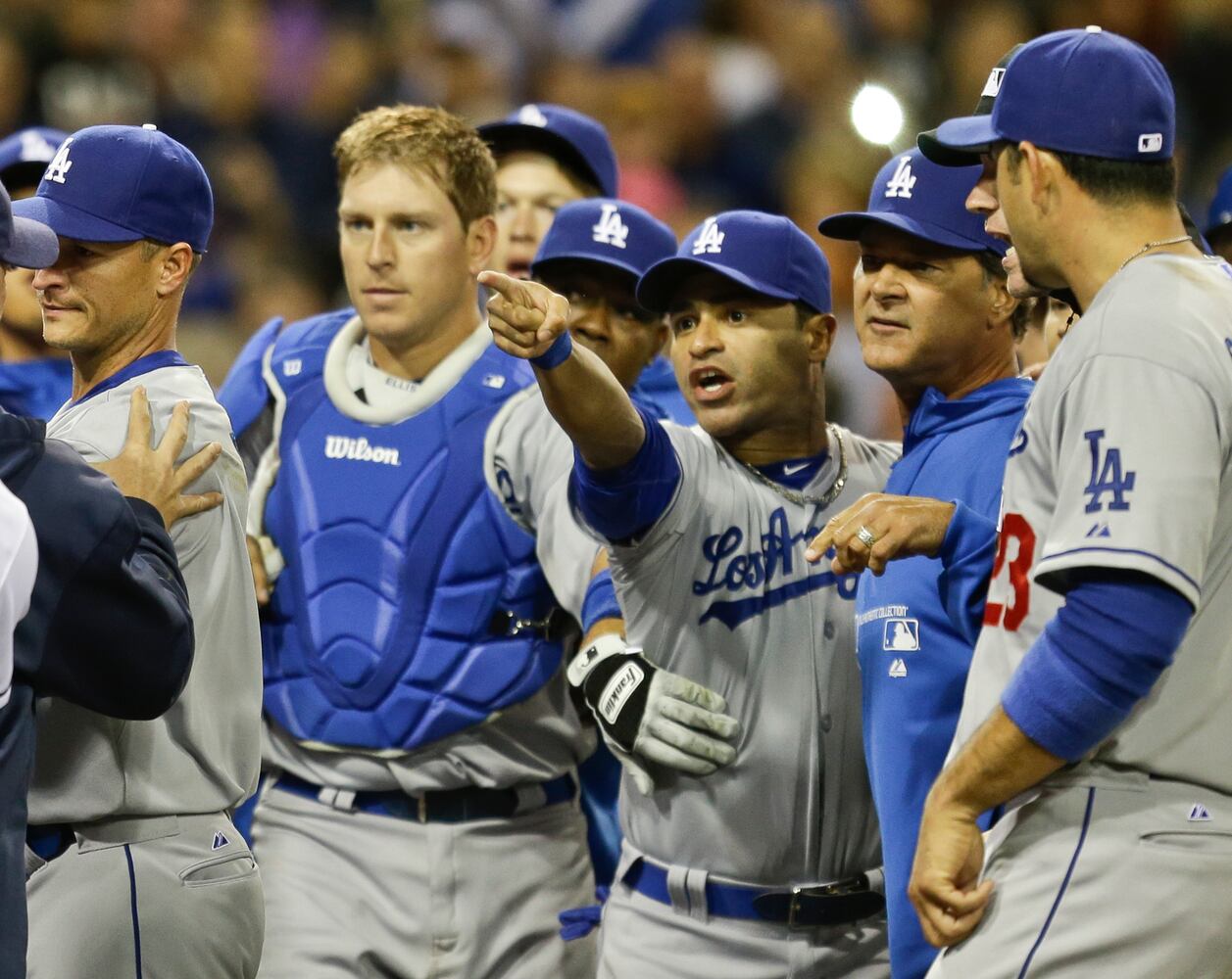 Field fight spills over after game