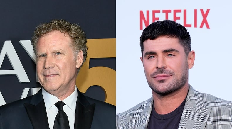 A new Amazon comedy "Judgment Day" is shooting in Atlanta in the spring of 2025 starring Will Ferrell and Zac Efron. (Associated Press)