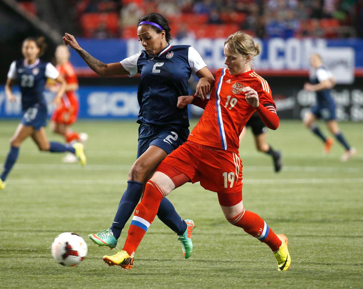 Exhibition match at Georgia Dome