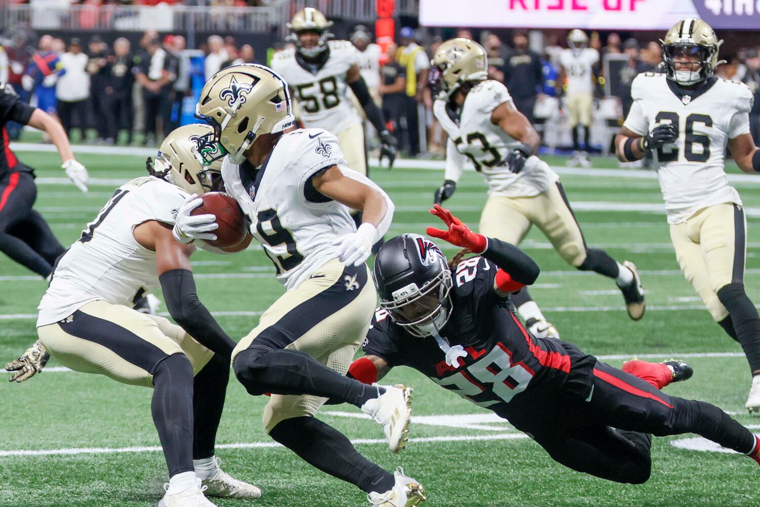 Atlanta Falcons, New Orleans Saints