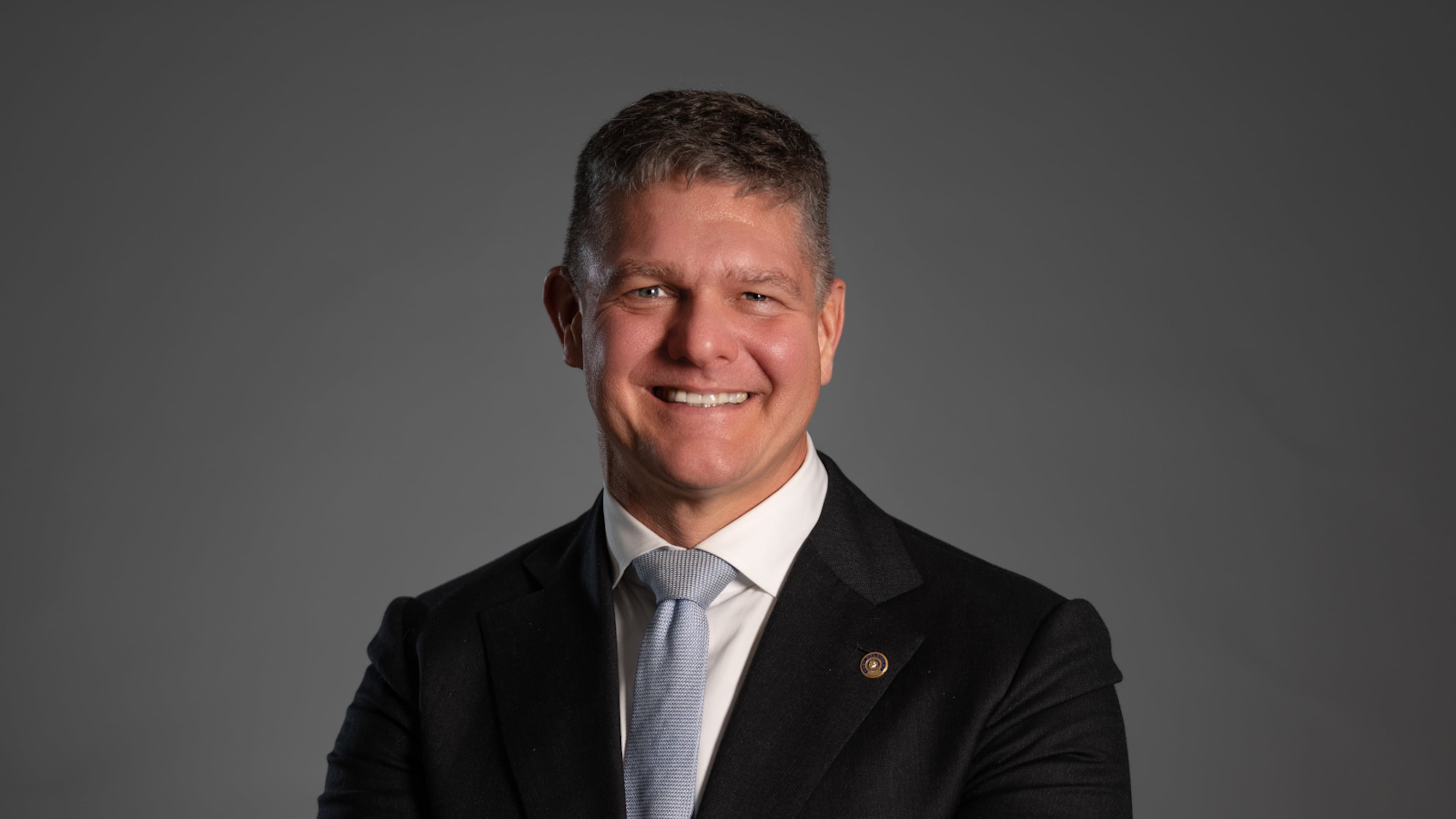 “The stakes have never been higher," business executive Clark Dean told The Atlanta Journal-Constitution after filing paperwork to run for governor in Georgia as a Republican. (File/AJC)