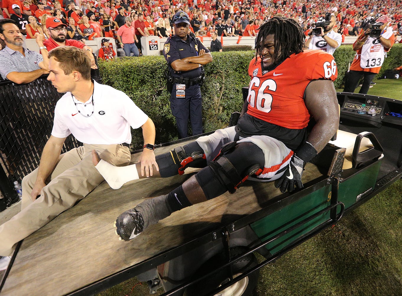 Photos: Georgia dominates Mississippi State, improves to 4-0
