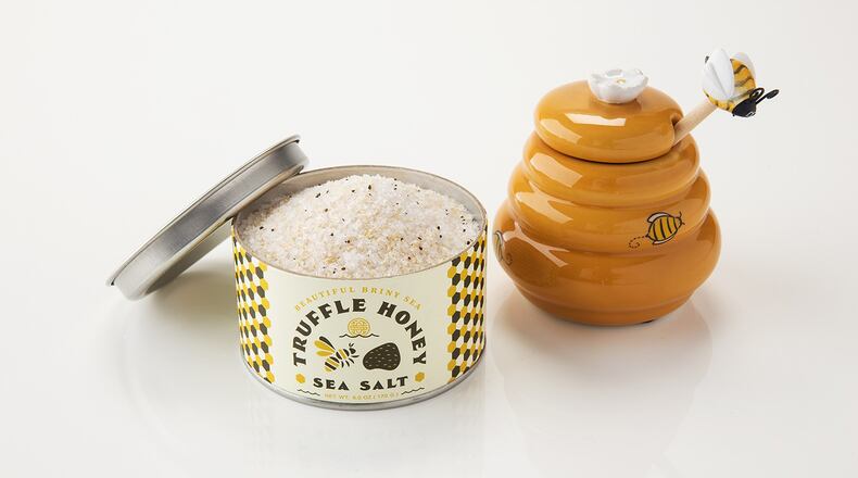 Truffle honey sea salt from Beautiful Briny Sea. Courtesy of Steve Pomberg