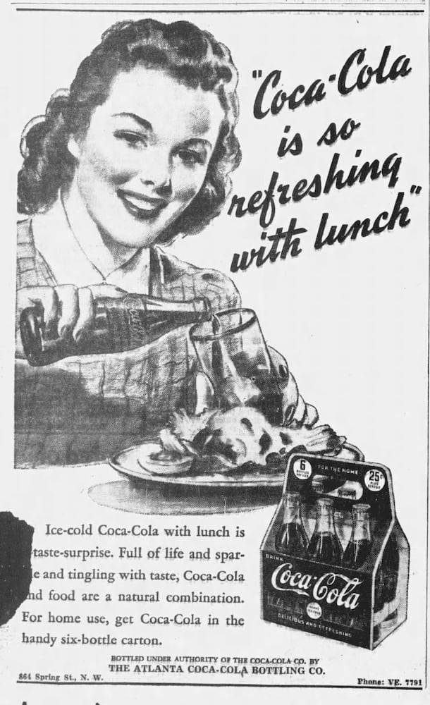1940 Coca-Cola ad