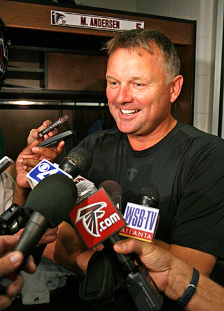 Former Falcons kicker Andersen retires