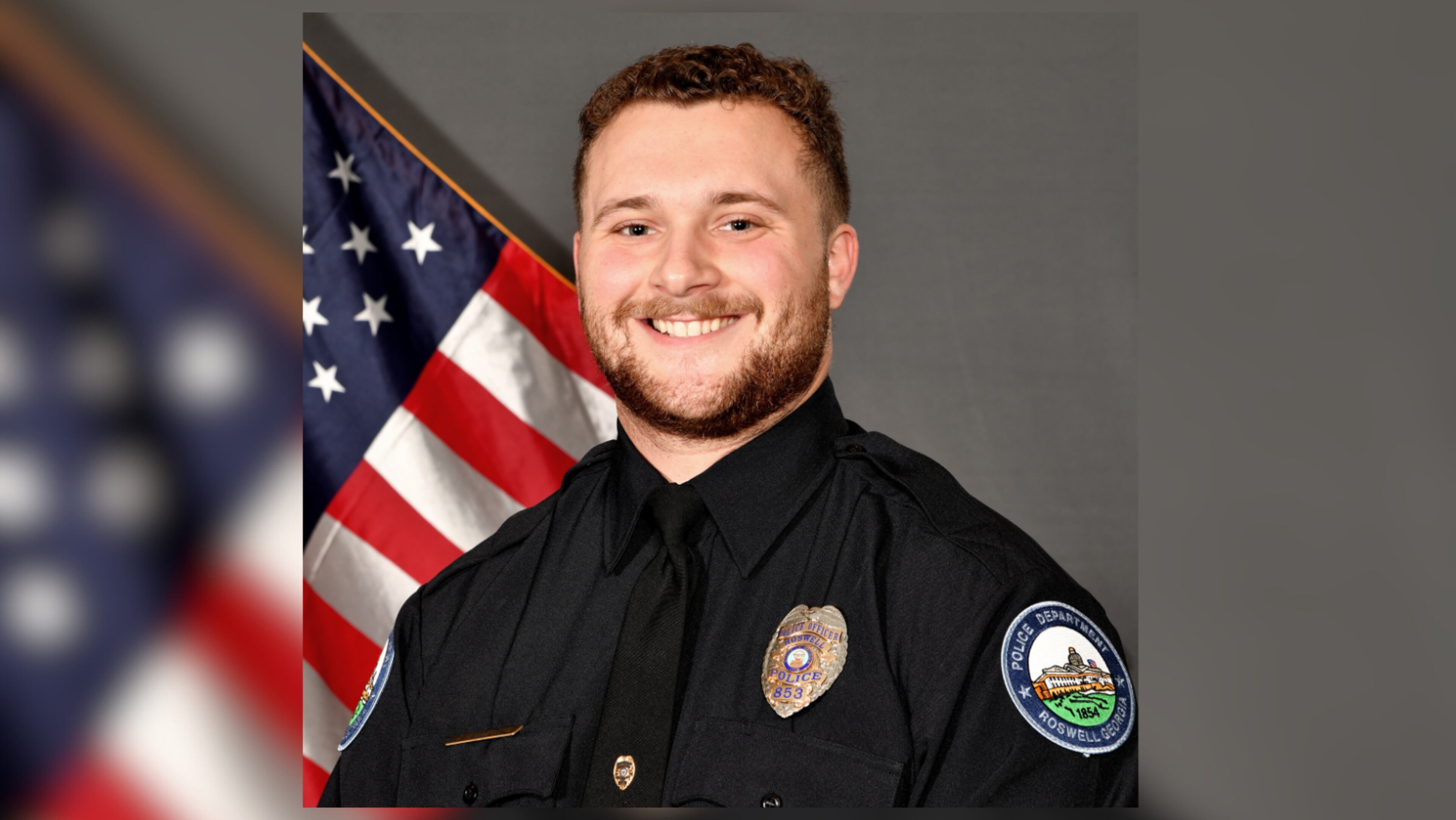 Roswell police Officer Jeremy Labonte was fatally shot after responding to a suspicious person call at a shopping complex, officials said. (Roswell Police Department)