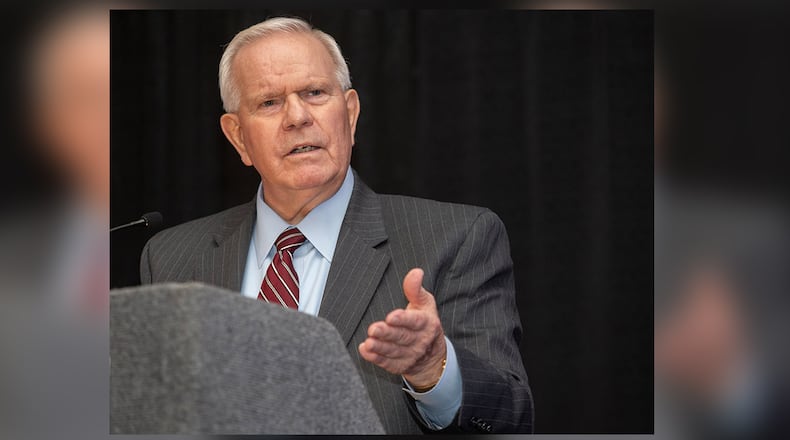 Gwinnett County Public Schools Superintendent J. Alvin Wilbanks gives a state of the schools address at the Infinite Energy Center Gwinnett on Sept. 11, 2019. (STEVE SCHAEFER / SPECIAL TO THE AJC)