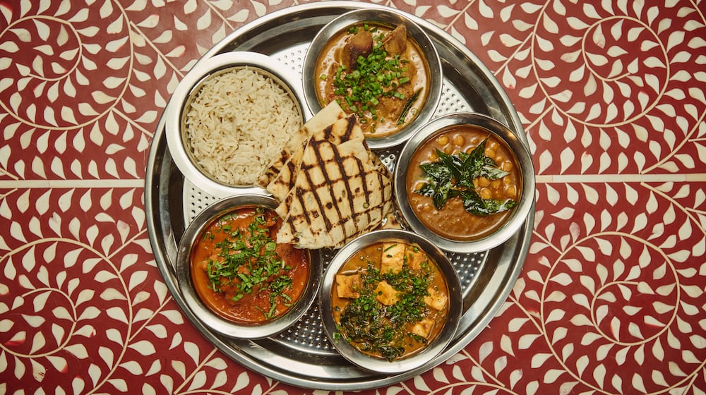 Ghee Indian Kitchen opened its first Georgia location this fall. (Courtesy of Ghee Indian Kitchen)