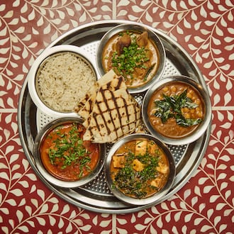 Ghee Indian Kitchen opened its first Georgia location this fall. (Courtesy of Ghee Indian Kitchen)