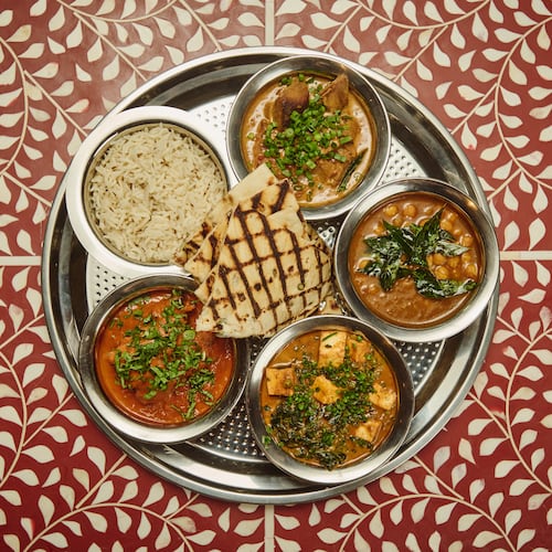 Ghee Indian Kitchen opened its first Georgia location this fall. (Courtesy of Ghee Indian Kitchen)