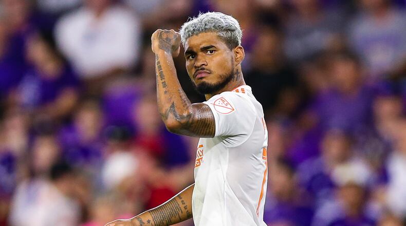 Images from the match between Atlanta United and Orlando City SC at Exploria Stadium in Orlando, Florida. (Photo by Carmen Mandato/Atlanta United)
