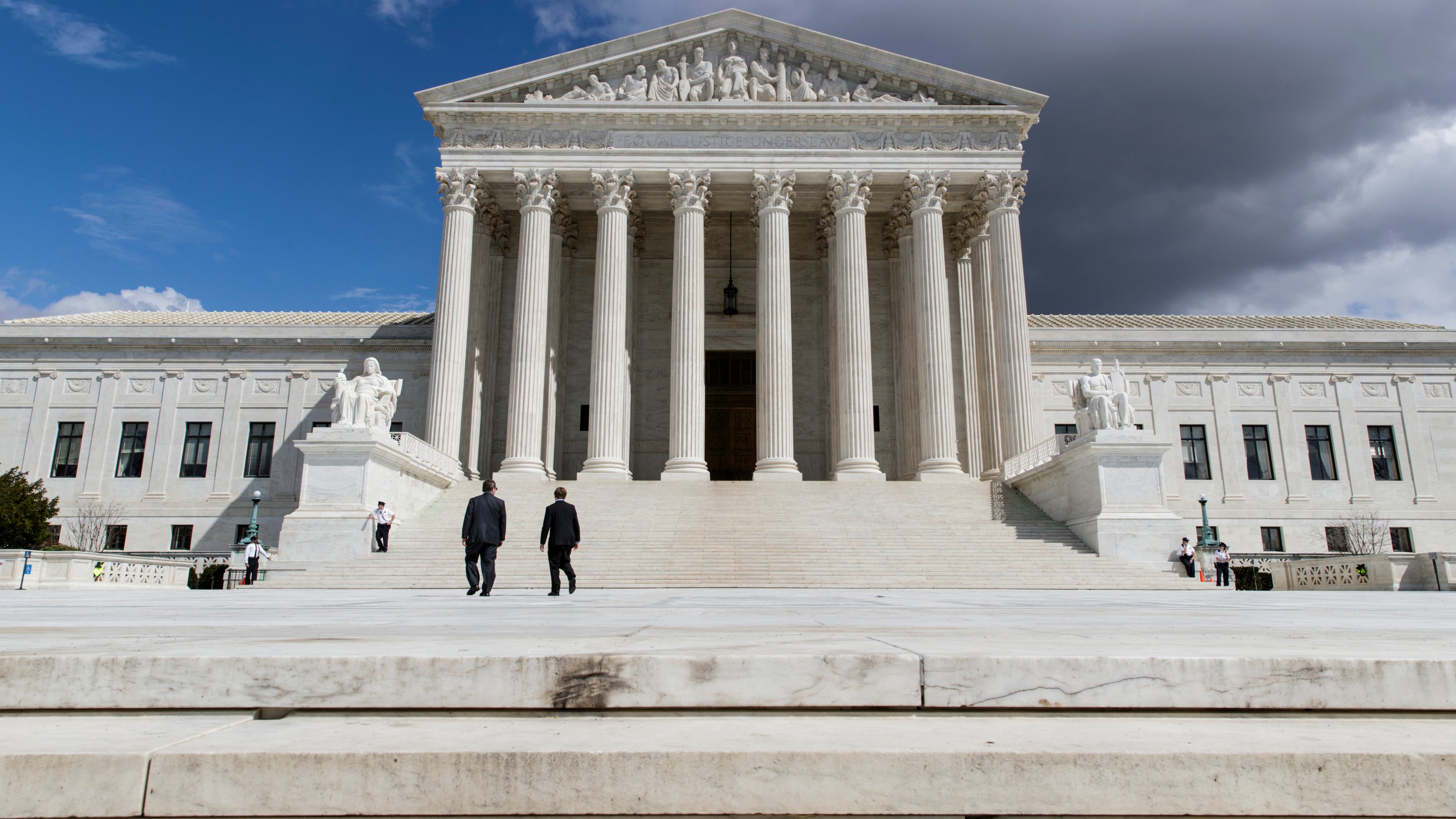 FILE - The Supreme Court Building is seen in Washington on March 28, 2017. (AP Photo/J. Scott Applewhite, File)