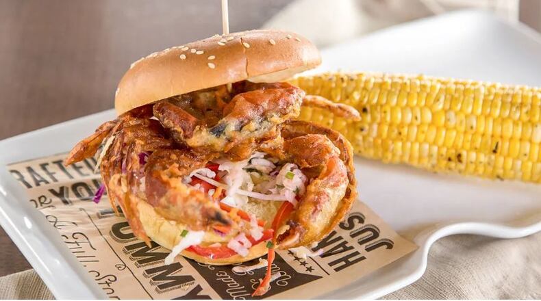 Sandwich from Crab 404.