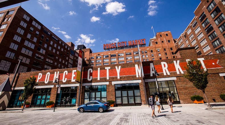 Ponce City Market opened in 2014 in a building Sears constructed in 1925. (Jenni Girtman / Atlanta Event Photography)
