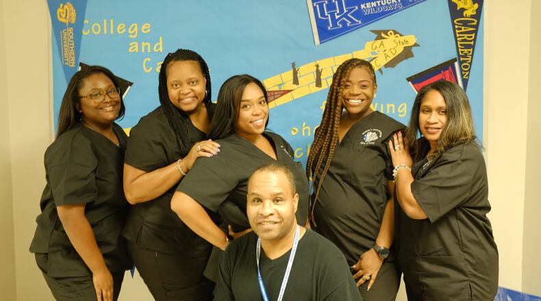 Counselors who work at Washington High School in Atlanta.