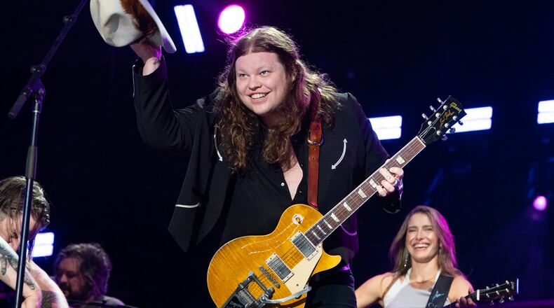 Marcus King performs during CMA Fest 2022 on Thursday, June 8, 2022, at Nissan Stadium in Nashville, Tennessee. (Photo by Amy Harris/Invision/AP)