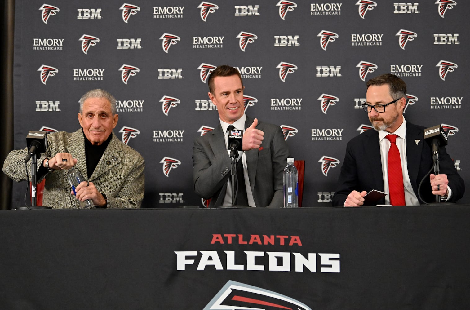 New Falcons president of football Matt Ryan