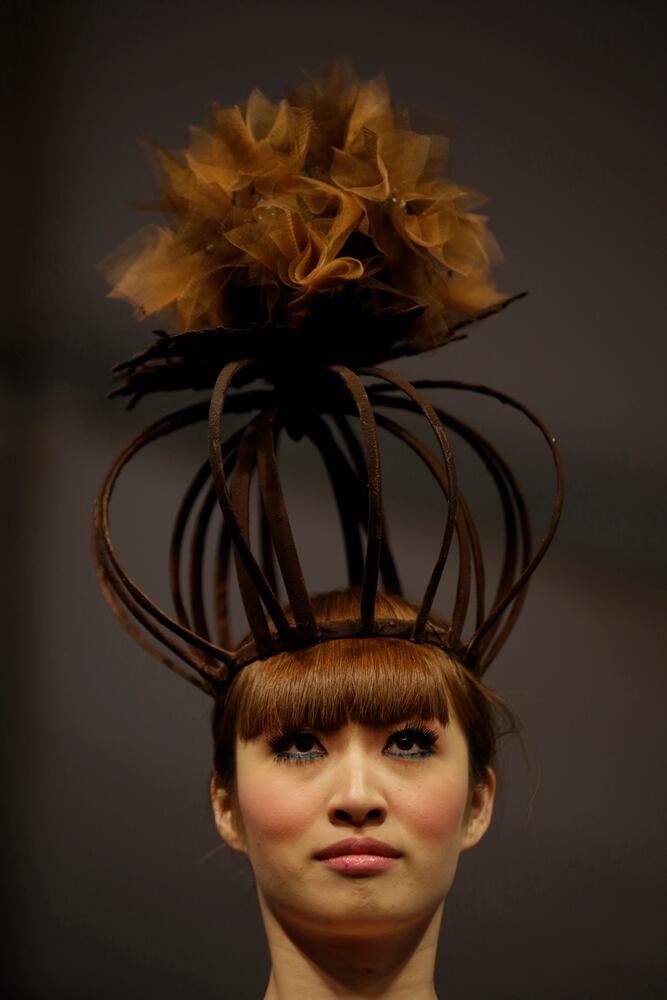 Chocolate fashion shows in South Korea, China