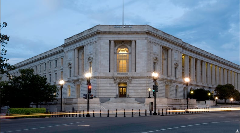 The Russell Senate Office Building on Capitol Hill. Courtesy of the Senate Photography Studio.