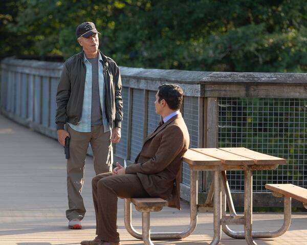 Greg Germann plays Jack Ulster, former foster dad and nemesis to Will Trent (Ramon Rodriguez), who escapes prison and kidnaps Will. (Courtesy of Lynsey Weatherspoon/Disney)