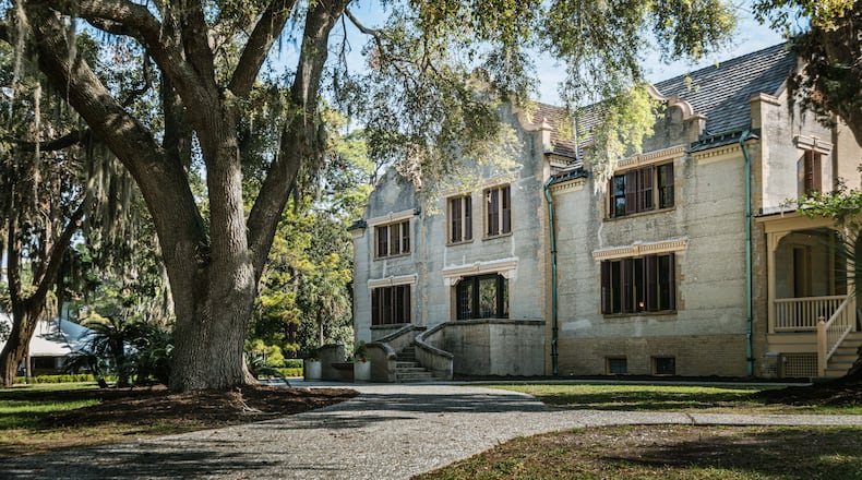 The Hollybourne Cottage on Jeykll Island, GA on March 28, 2025.  (Justin Taylor/The Atlanta Journal-Constitution)
