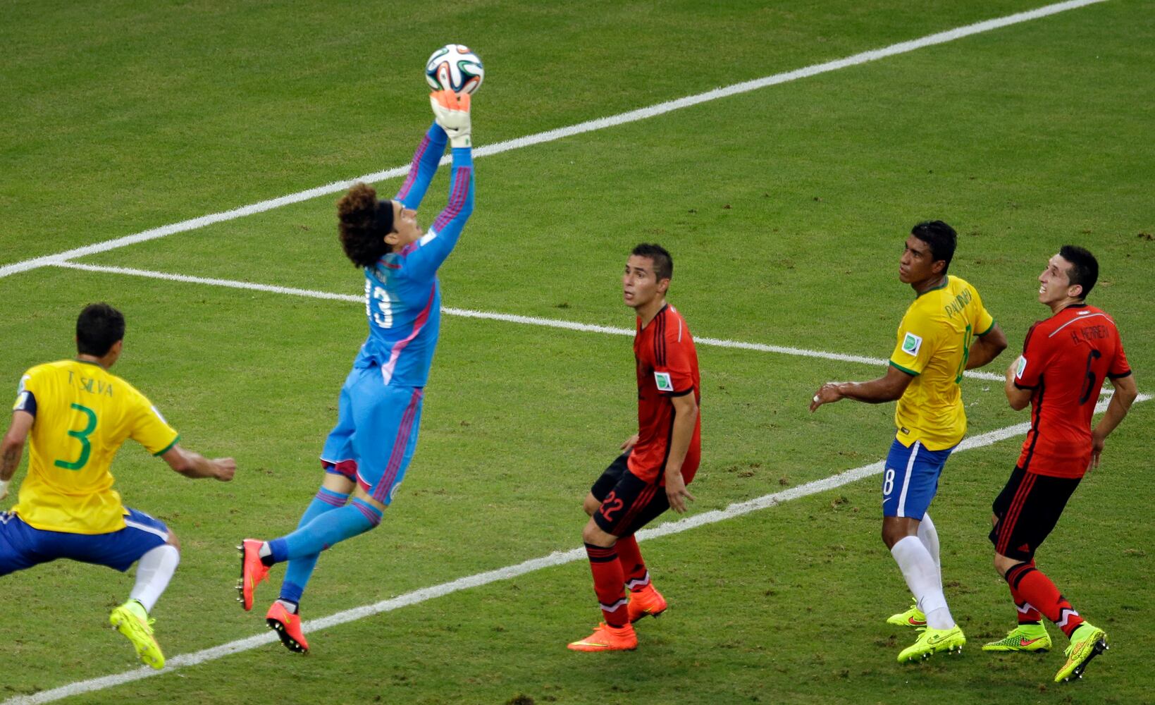 World Cup: Brazil 0, Mexico 0