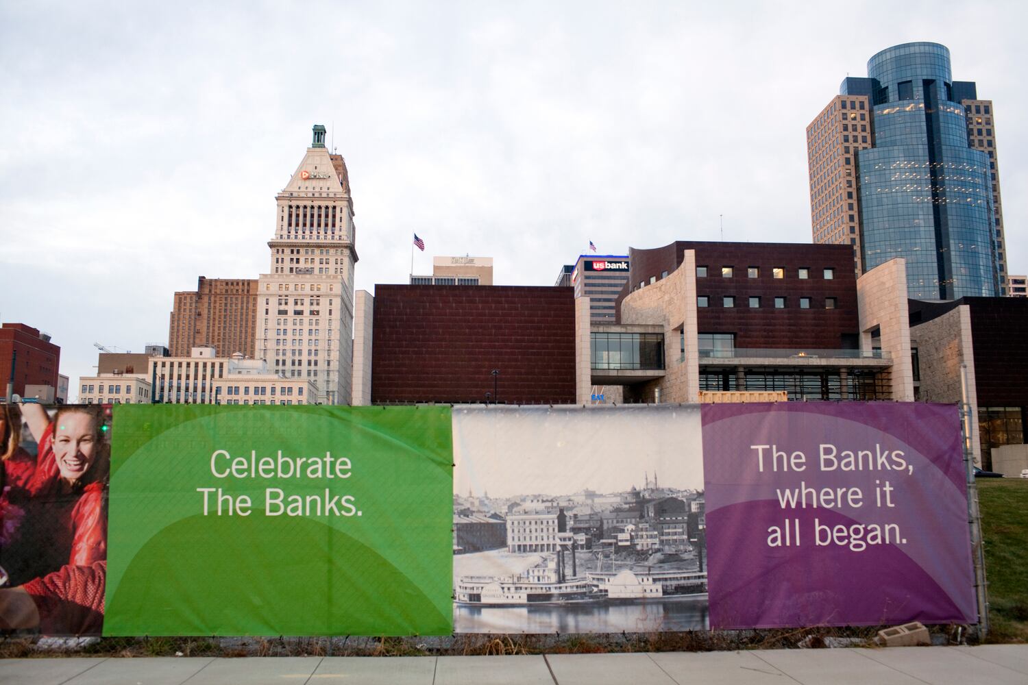The Banks development in Cincinnati