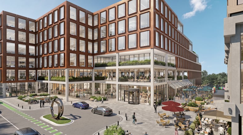 This is a rendering of Campus 244, a mixed-use development in Dunwoody.