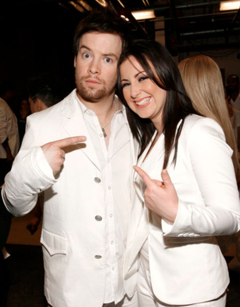 Backstage at "Idol Gives Back"