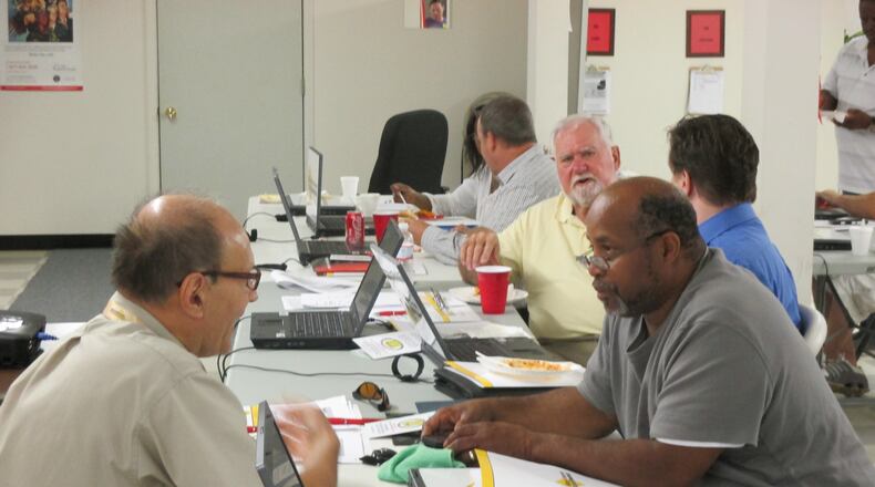 Pictured is a past career workshop held by Military Veterans Resource Center at its Hamilton offices. CONTRIBUTED