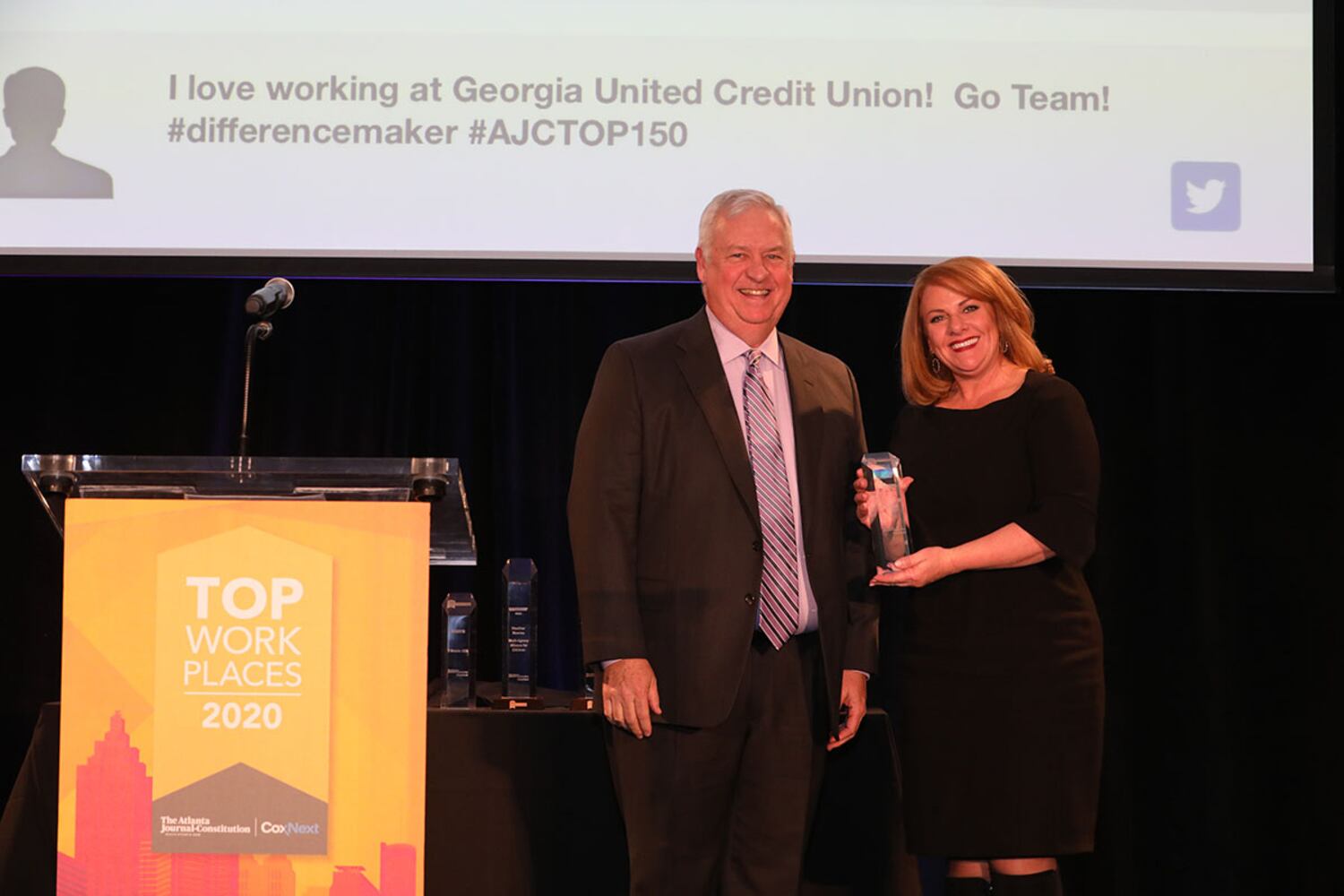 Spotted at the 2020 AJC Top Workplaces Awards