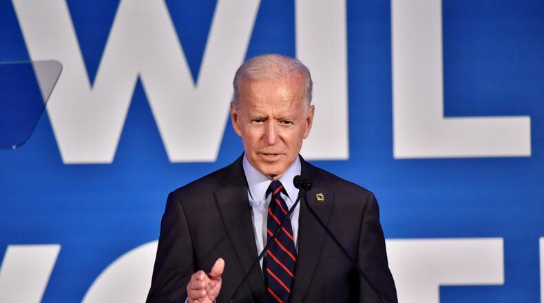 Former Vice President Joe Biden. AJC/Hyosub Shin.