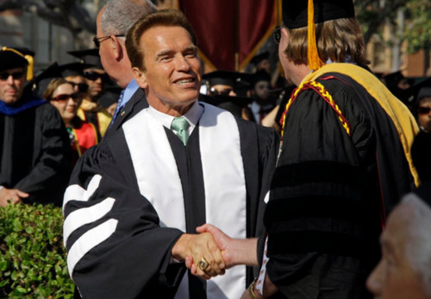 Celebrities on the graduation circuit