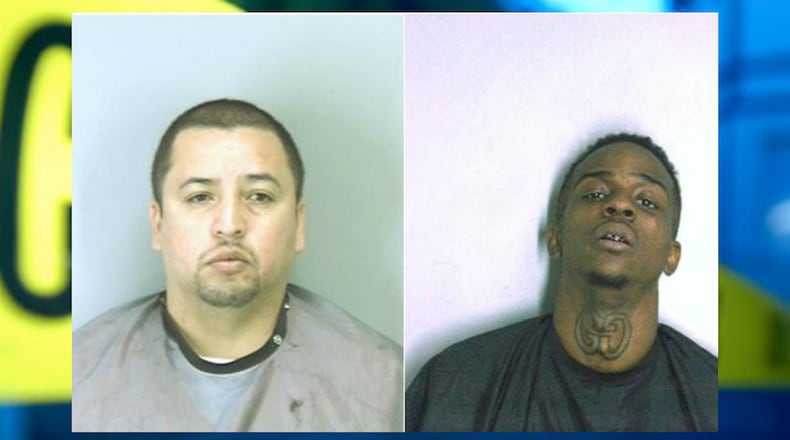 Daniel Pena (left) and Joseph Boxton. (Credit: DeKalb County Sheriff’s Office)